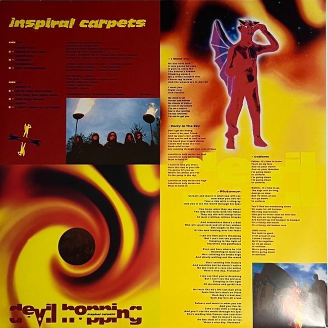 Платівка Inspiral Carpets – Devil Hopping|Натхненні килими-Диявольський стрибок