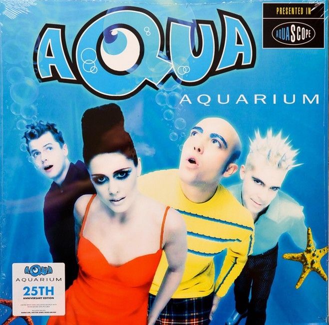 Платівка Aqua – Aquarium(Remastered, White, 25th Anniversary Edition Vinyl)|Аква-Акваріум