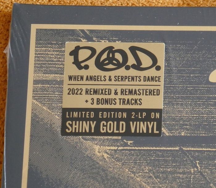 Платівка P.O.D. – When Angels & Serpents Dance(Gold Vinyl)|P.O.D.-Коли танцюють ангели і змії(2xLP)