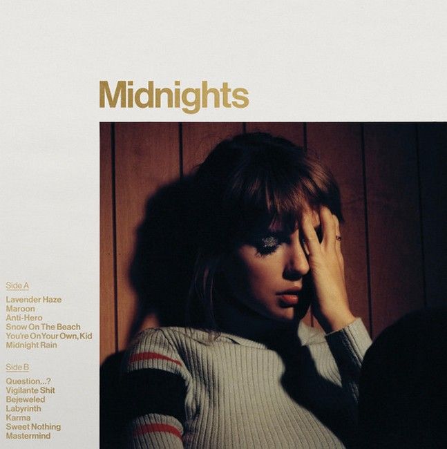 Платівка Taylor Swift – Midnights(Mahogany Marbled Vinyl|Тейлор Свіфт-Опівночі