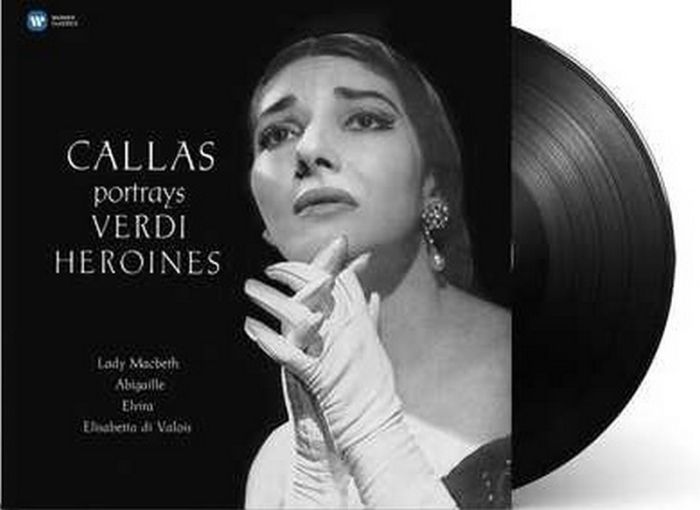 Maria Callas, Giuseppe Verdi – Callas Portrays Verdi Heroines (LP, Album, Reissue, Remastered, Stereo, 180g, Vinyl)