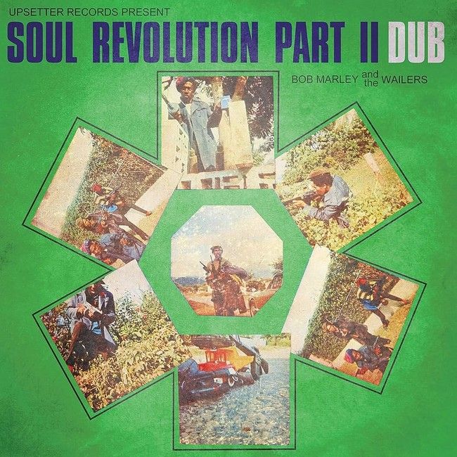 Bob Marley And The Wailers – Soul Revolution Part II Dub (LP, Album, Green Vinyl)