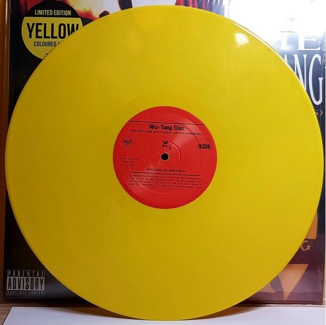 Wu-Tang Clan – Enter The Wu-Tang (36 Chambers) (Limited Edition, Reissue, Yellow Vinyl)