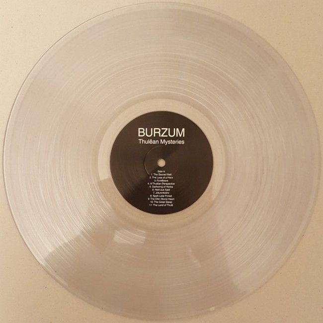 Burzum – Thulean Mysteries (Vinyl, LP, Album, Limited Edition, Clear)