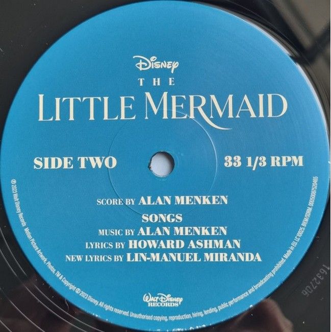 The Little Mermaid (LP, Album, Vinyl)
