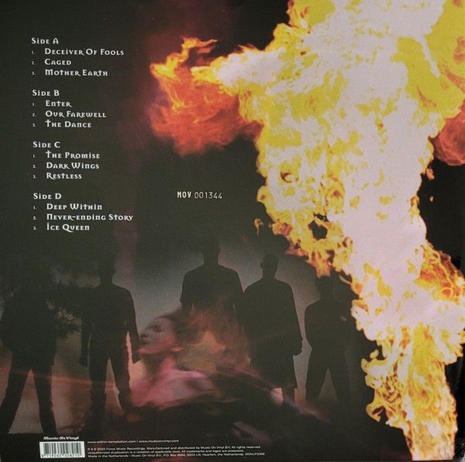 Within Temptation - Mother Earth Tour - Live (LP, Limited Edition, Numbered, Reissue, Red And Black Marbled)