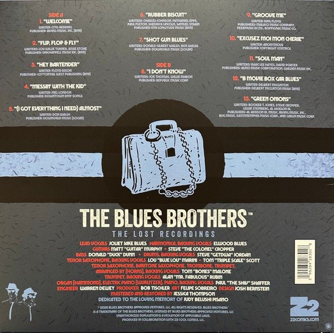 Blues Brothers - The Lost Recordings (LP, Album, Royal Blue, Coloured)