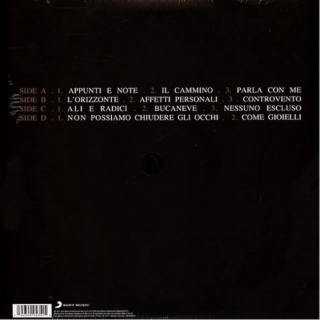 Eros Ramazzotti – Alas y Raices (2LP, Album, Grey Vinyl)