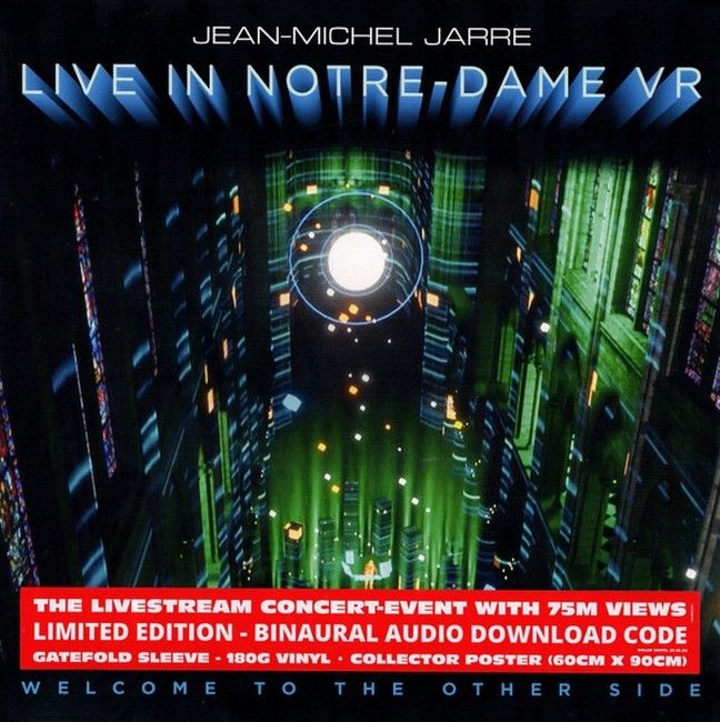 Платівка Jean-Michel Jarre – Welcome To The Other Side - Live In Notre-Dame VR|Жан-Мішель Жарр – Ласкаво просимо на той бік- Наживо в Нотр-Дам VR