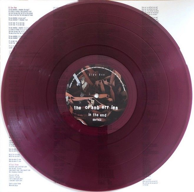 The Cranberries – In The End (Limited Edition, Cranberry Vinyl)