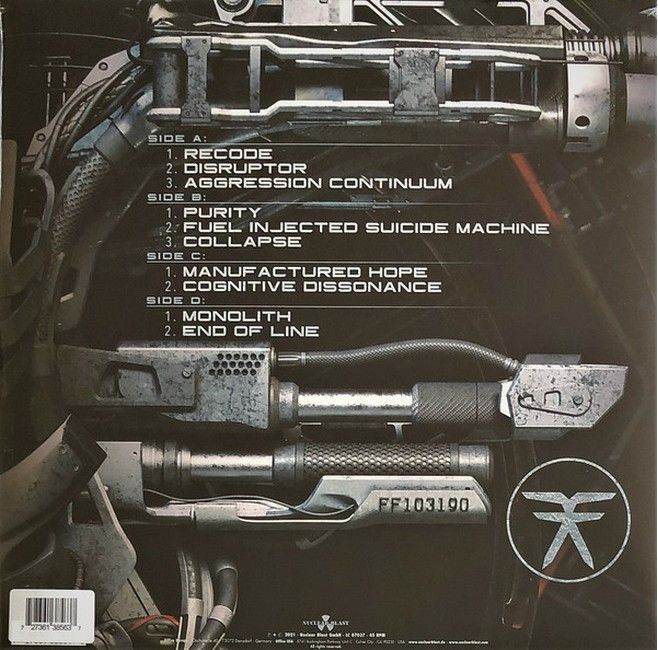 Платівка Fear Factory – Aggression Continuum|Фабрика страху-Континуум агресії(2xLP)
