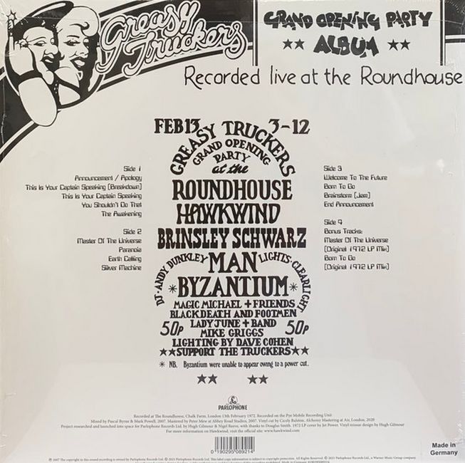 Платівка Hawkwind – Greasy Truckers Party|Різні митці-Жирна вечірка далекобійників(2xLP)
