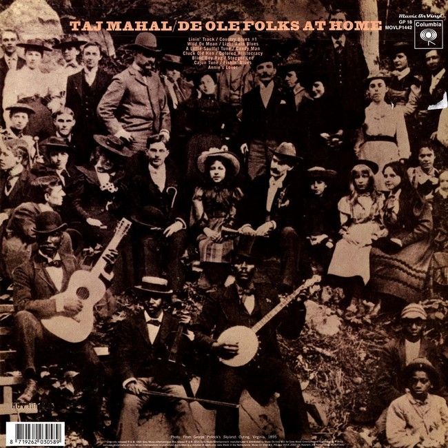 Taj Mahal – Giant Step / De Ole Folks At Home (LP, Album, Limited Edition, Numbered, Reissue, Translucent Red Vinyl)