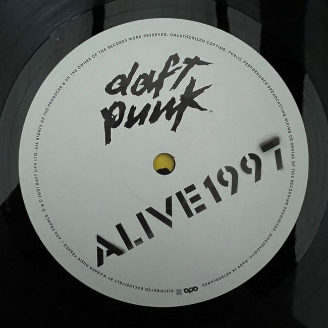 Платівка Daft Punk – Alive 1997|Дафт Панк-Живий 1997
