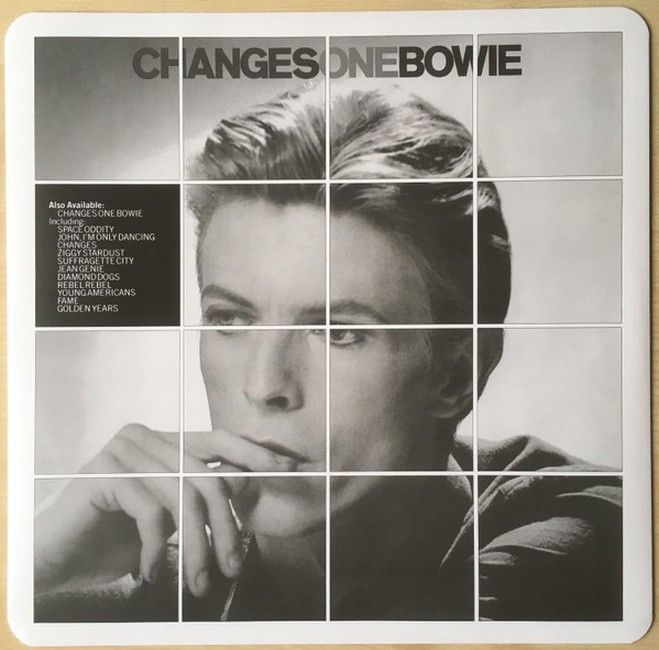 David Bowie – ChangesTwoBowie (LP, Compilation, Limited Edition, Reissue, Remastered, Stereo, Blue Translucent Vinyl)