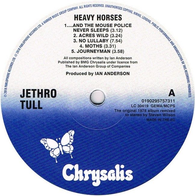 Jethro Tull – Heavy Horses (Vinyl)
