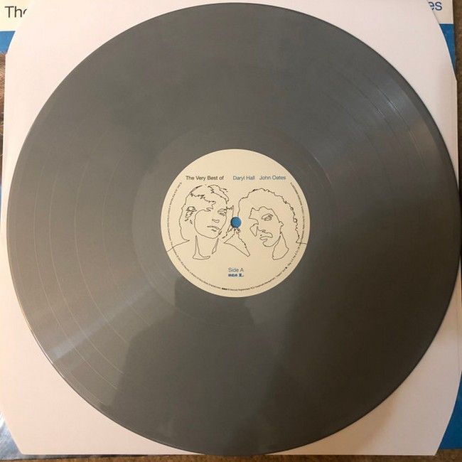 Daryl Hall John Oates – The Very Best Of (2LP, Compilation, Limited Edition, Reissue, Remastered, Gray / Blue Vinyl)
