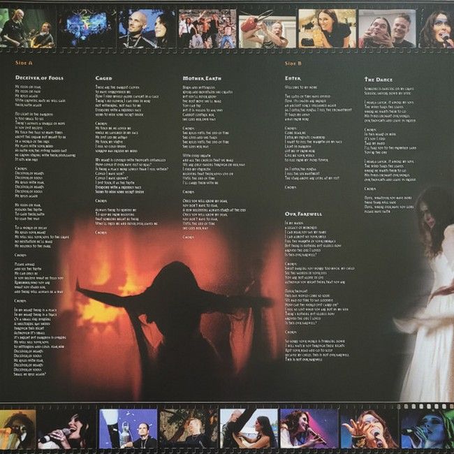 Within Temptation - Mother Earth Tour - Live (LP, Limited Edition, Numbered, Reissue, Red And Black Marbled)