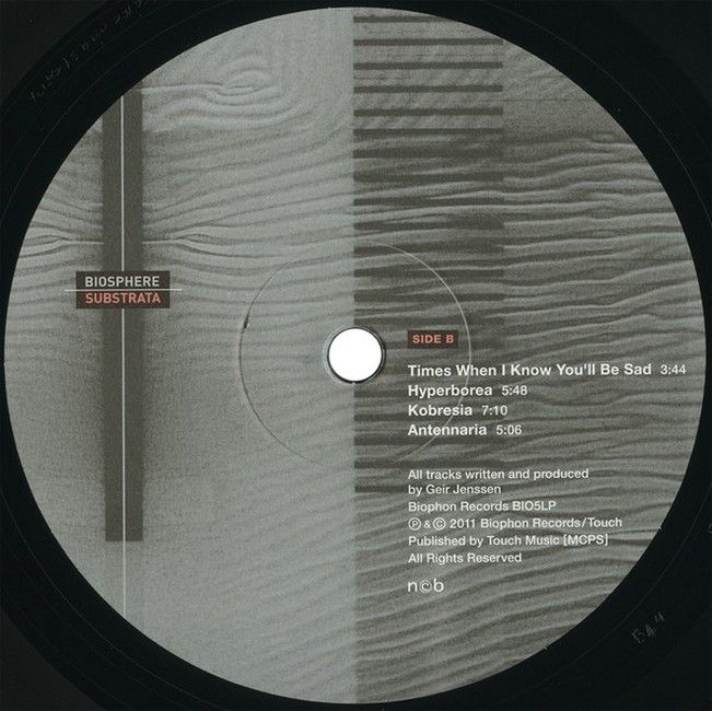 Biosphere - Substrata (2LP, Album, Remastered)