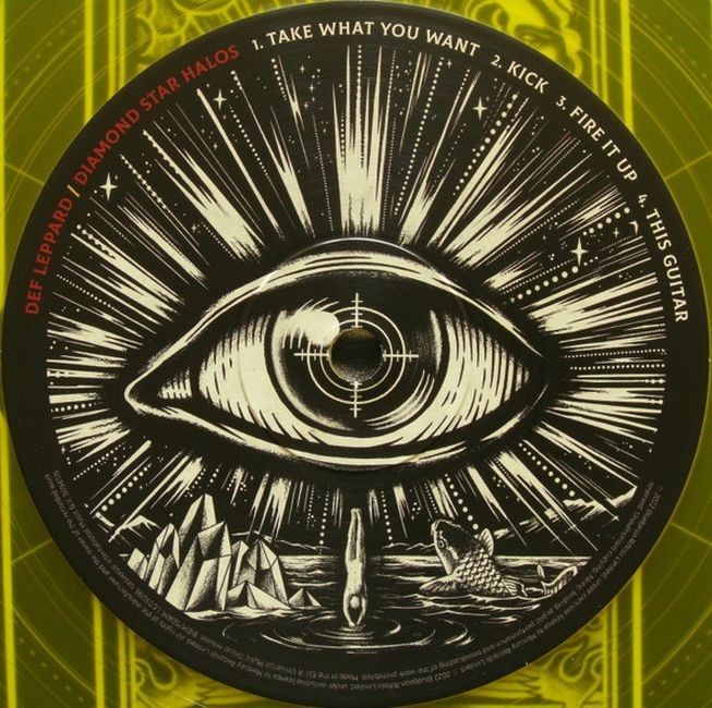Def Leppard – Diamond Star Halos (2LP, Album, Limited Edition, Red and Yellow Vinyl)