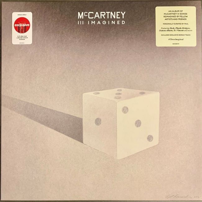 Платівка McCartney – McCartney III Imagined|Пол Маккартні-Маккартні III Уяви(2xLP,Silver Vinyl)
