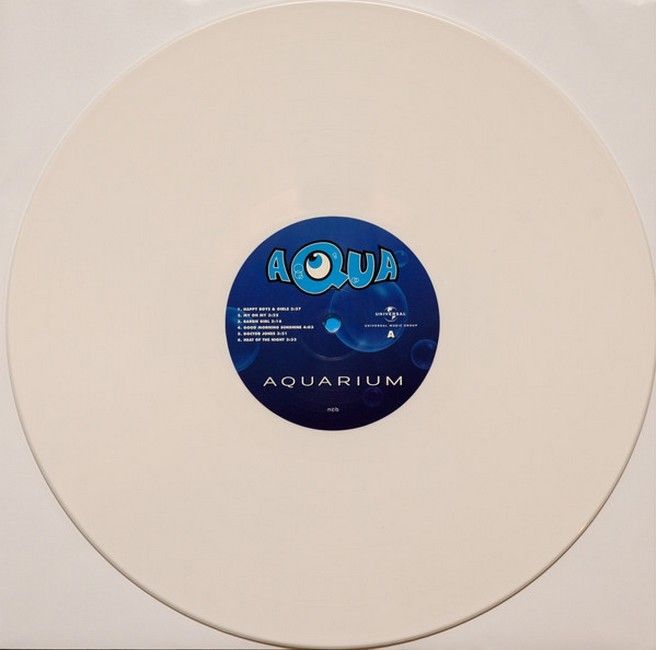 Платівка Aqua – Aquarium(Remastered, White, 25th Anniversary Edition Vinyl)|Аква-Акваріум