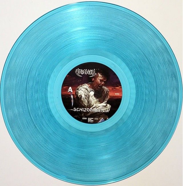 Платівка Cavalera – Schizophrenia|Сепультура-Шизофренія(Curacao Blue Transparent Vinyl)
