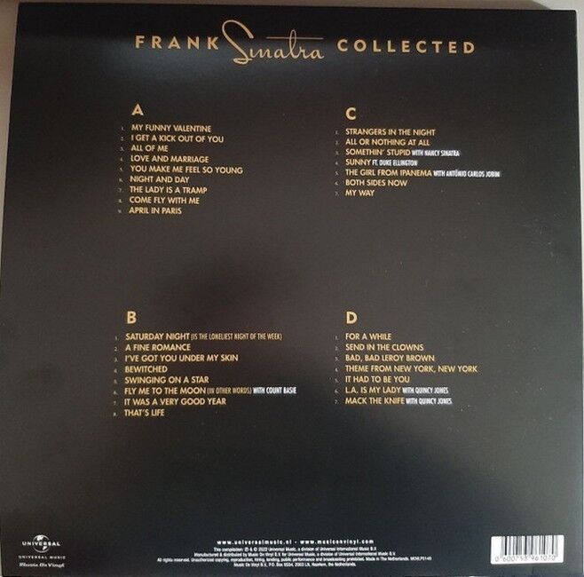 Платівка Frank Sinatra – Collected|Френк Сінатра(2xLP)