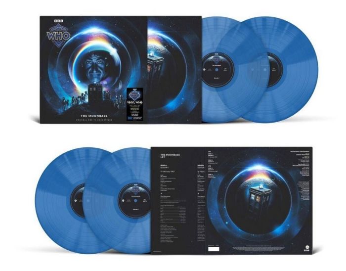 Doctor Who - The Moonbase (The Original BBC Television Soundtrack) (2LP, Album, Blue Moon Vinyl)