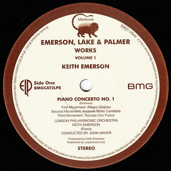 Платівка Emerson Lake & Palmer – Works (Volume 1)