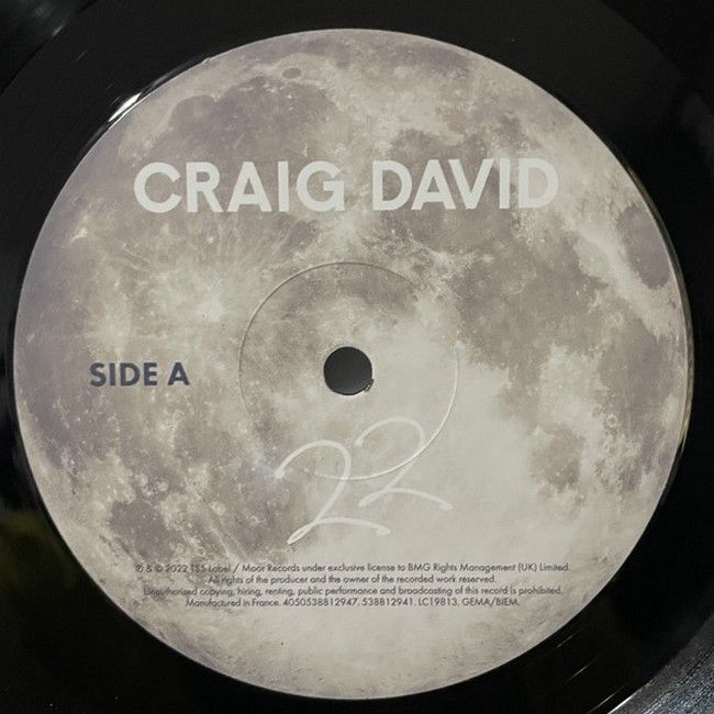 Платівка Craig David – 22|Крейг Девід-22