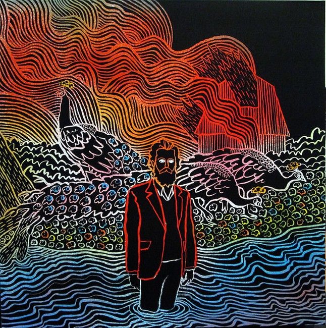 Iron And Wine – Kiss Each Other Clean (LP, Album, Vinyl)