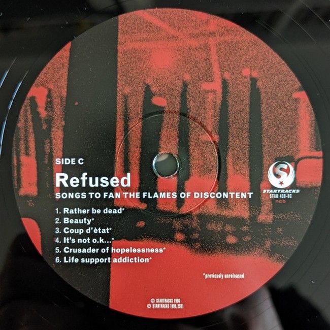 Refused - Songs To Fan The Flames Of Discontent (2LP, Album, Limited Edition, Vinyl)