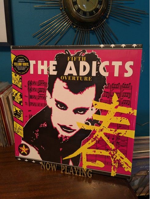 The Adicts – Fifth Overture (2LP, Album, Record Store Day, Limited Edition, Stereo, Yellow)