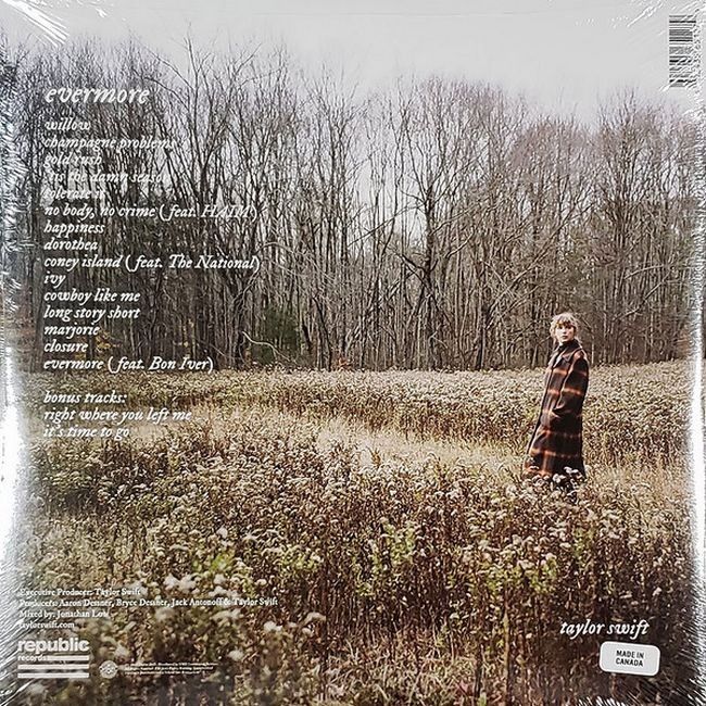 Платівка Taylor Swift – Evermore|Тейлор Свіфт-Завжди(2xLP,Green vinyl)