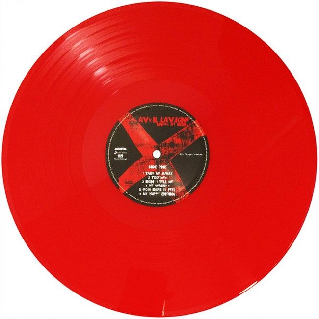 Платівка Avril Lavigne – Under My Skin|Авріл Лавін-Під моєю шкірою(Red Vinyl)