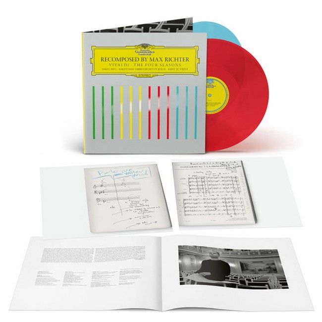 Max Richter – Recomposed By Max Richter: Vivaldi The Four Seasons|Макс Ріхтер – Рекомпозиція Макса Ріхтера: Вівальді Пори року(2xLP,Red, Turquoise Transparent))