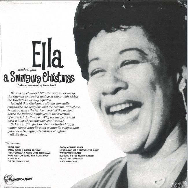 Платівка Ella Fitzgerald – Ella Wishes You a Swinging Christmas|Елла Фіцджеральд-Елла бажає вам веселого Різдва