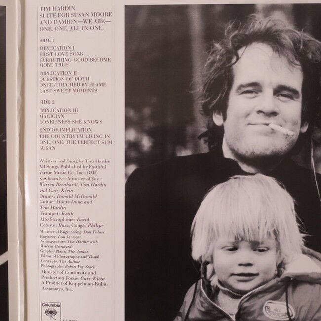 Tim Hardin – Suite For Susan Moore And Damien - We Are - One, One, All In One (Vinyl)