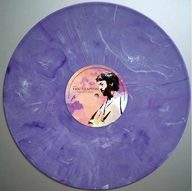 Eric Clapton – A Songbook With Friends (LP, Compilation, Limited Edition, Lavender marbled Translucent Vinyl)