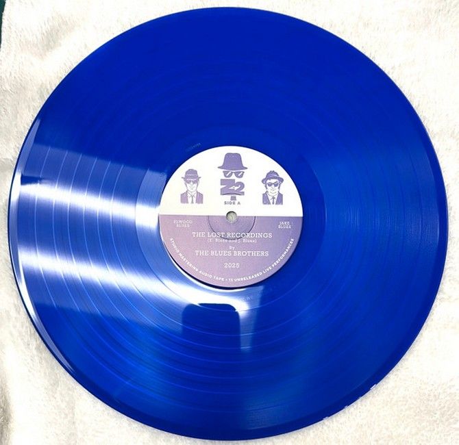 Blues Brothers - The Lost Recordings (LP, Album, Royal Blue, Coloured)