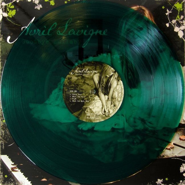 Avril Lavigne – Goodbye Lullaby (2LP, Album, Limited Edition, Numbered, Reissue, Green Transparent Vinyl)