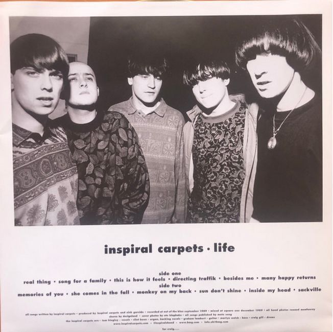 Платівка Inspiral Carpets – Life|Натхненні килими-Життя