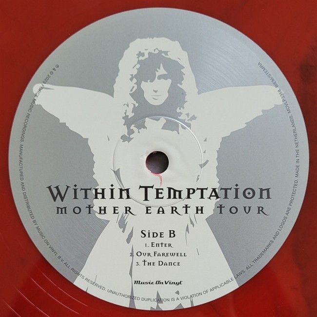 Within Temptation - Mother Earth Tour - Live (LP, Limited Edition, Numbered, Reissue, Red And Black Marbled)