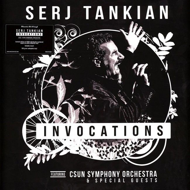 Serj Tankian – Invocations (2LP, Album, Limited Edition, Numbered, Stereo, White Vinyl)
