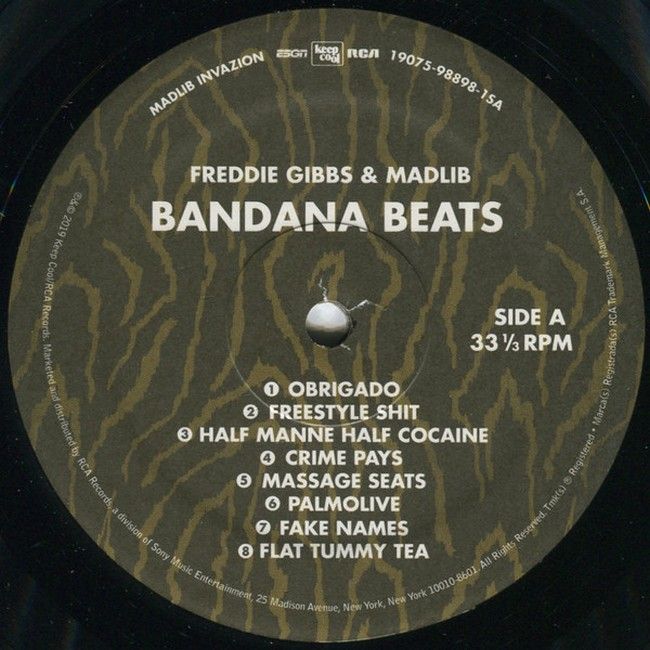 Freddie Gibbs & Madlib – Bandana Beats (LP, Album, VInyl)