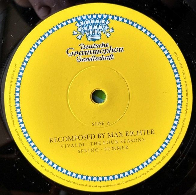 Max Richter – Recomposed By Max Richter: Vivaldi  The Four Seasons (2LP, Album, Reissue, Gatefold, Vinyl)