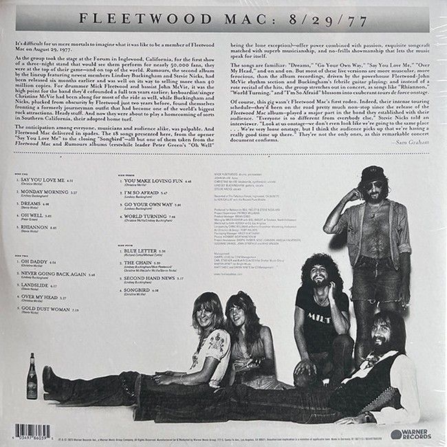 Платівка Fleetwood Mac – Rumours Live|Флітвуд Мак-Чутки в прямому ефірі(2xLP)