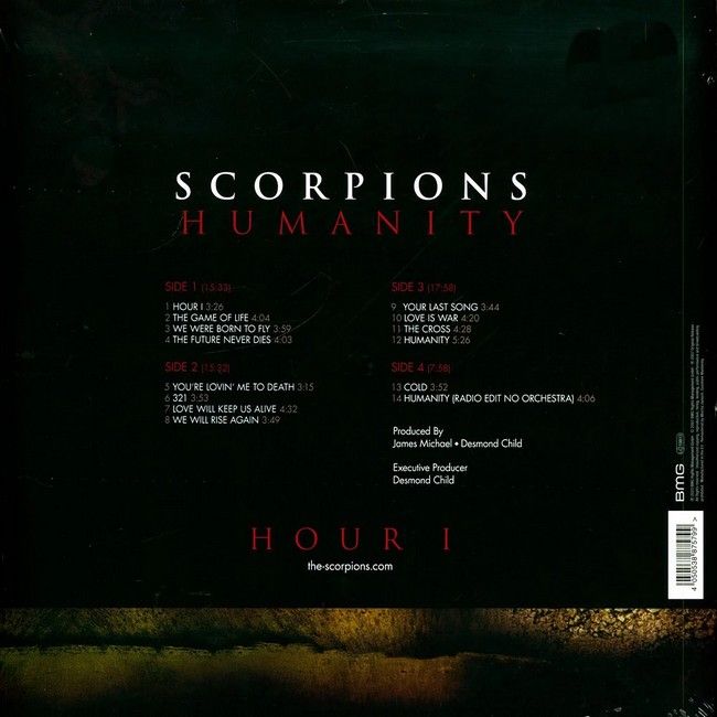Платівка Scorpions – Humanity - Hour I|Скорпіони-Людство: І ч(2xLP)