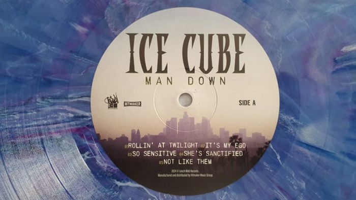 Ice Cube – Man Down (2LP, Limited Edition, Stereo, Blue Marble Vinyl)